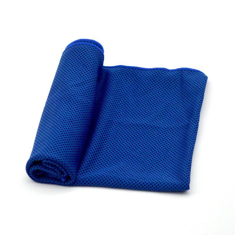 Cooling Towel in Use
