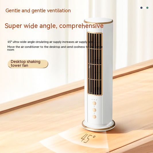 Mini Fan with Night Light